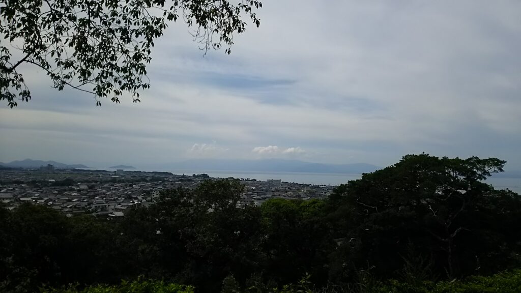 彦根城からの琵琶湖